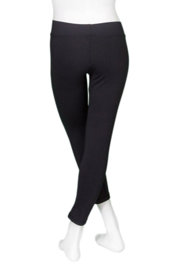 Destira Black Zen Cropped Leggings Back