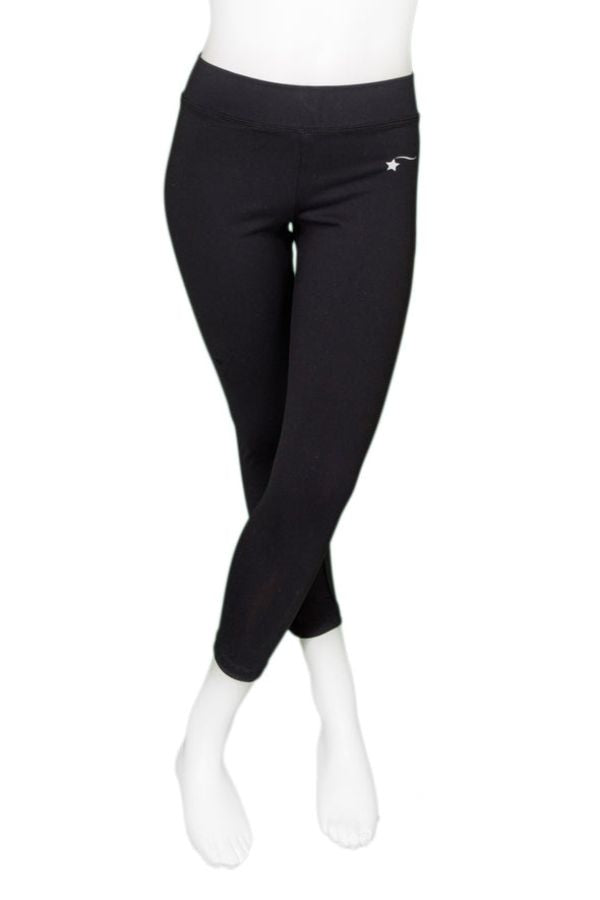 Destira Black Zen Cropped Leggings