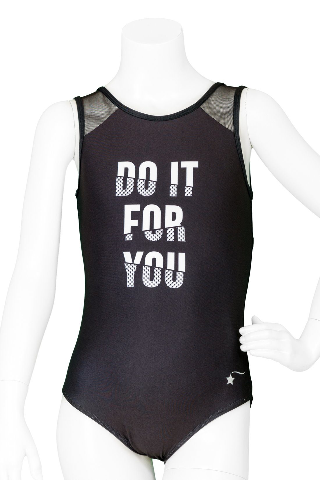 Gymnastics Leotard - Do It For You With Mesh Accents Leotards Destira