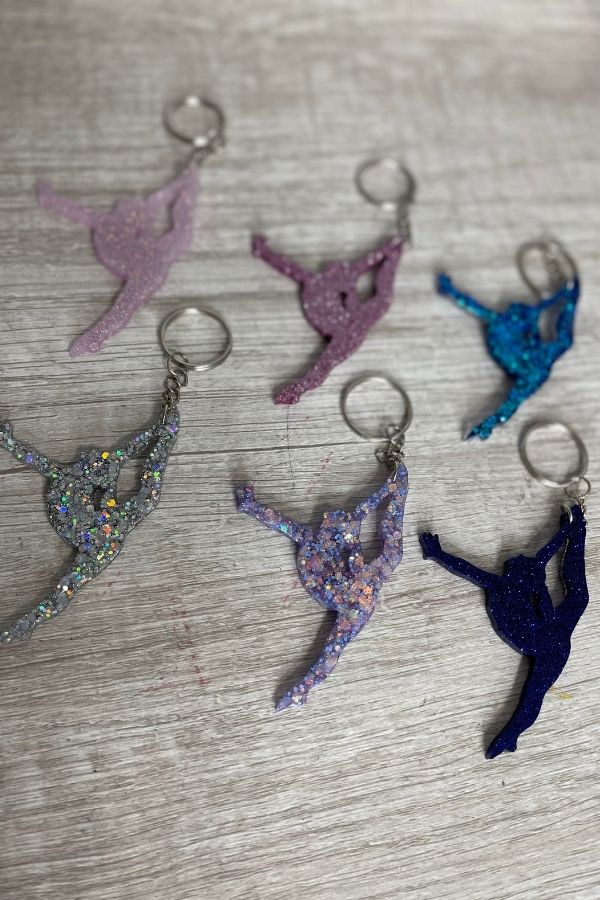 Mini Grips Gymnastics Keychain