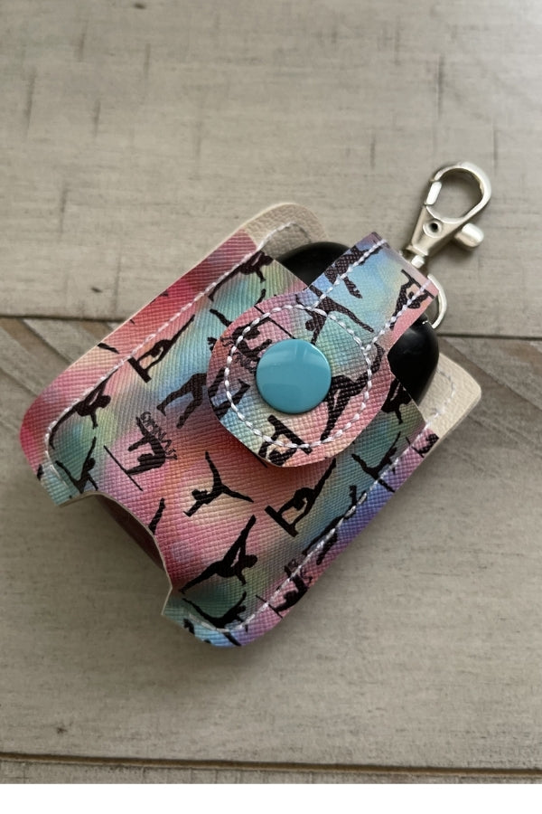 Gymnastics Hand Sanitizer Holder - Multi Colored