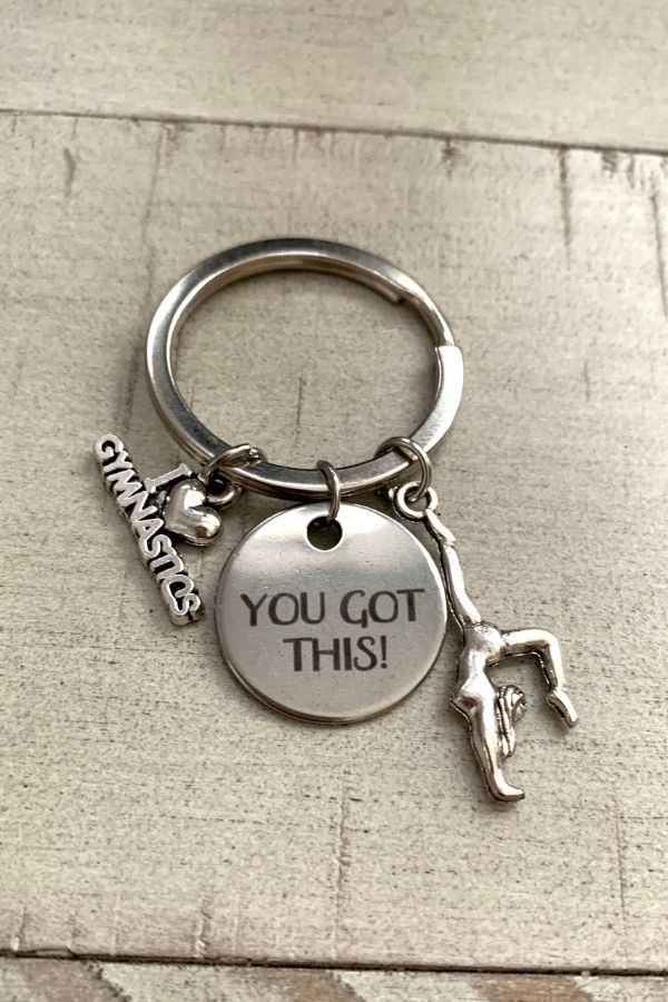 You Got This Gymnastics Keychain