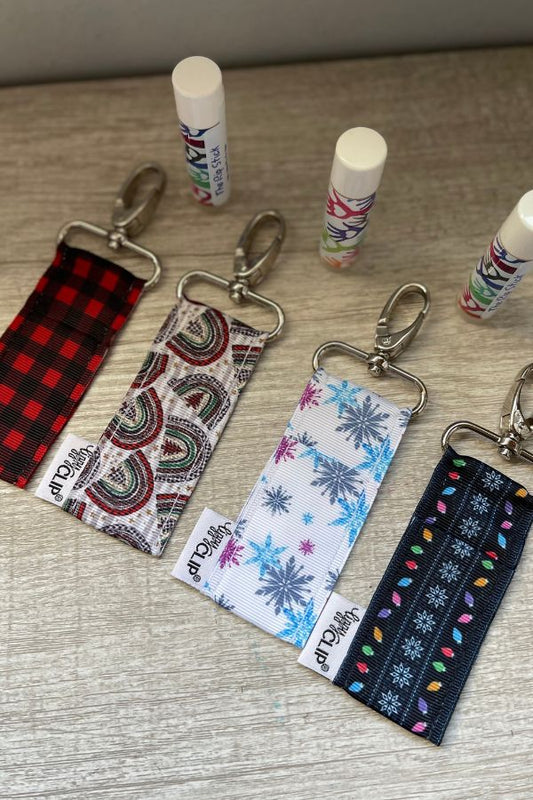 Gymnastics Rip Stick with Holiday Lip Balm Holder
