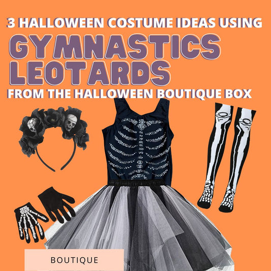 Halloween Costume Ideas Using Gymnastics Leotards from the Boutique Box