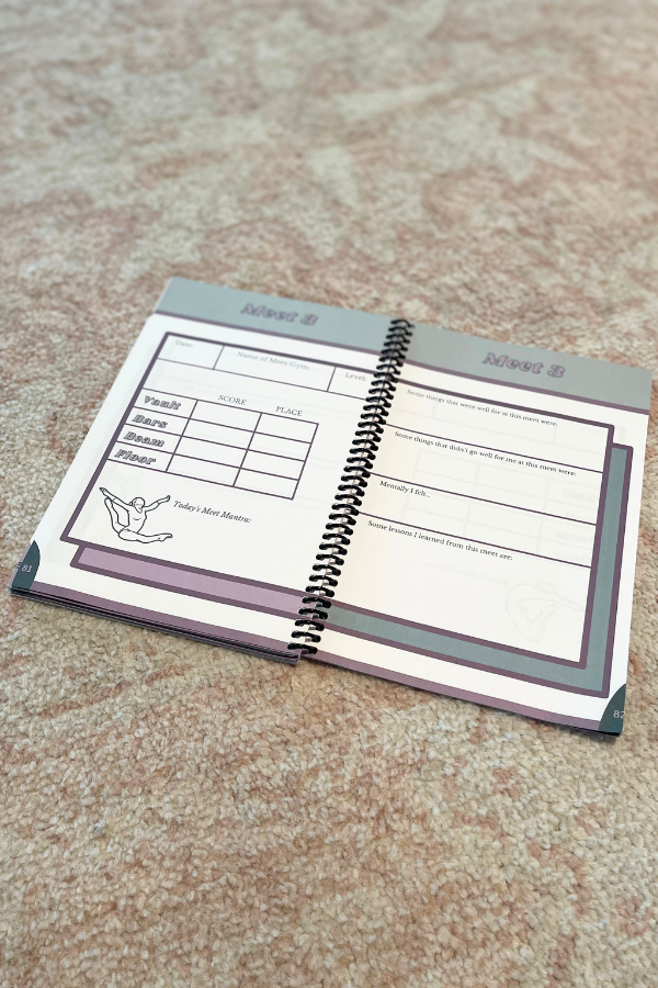 Gymnastics Meet Season Journal (PRE-SALE)