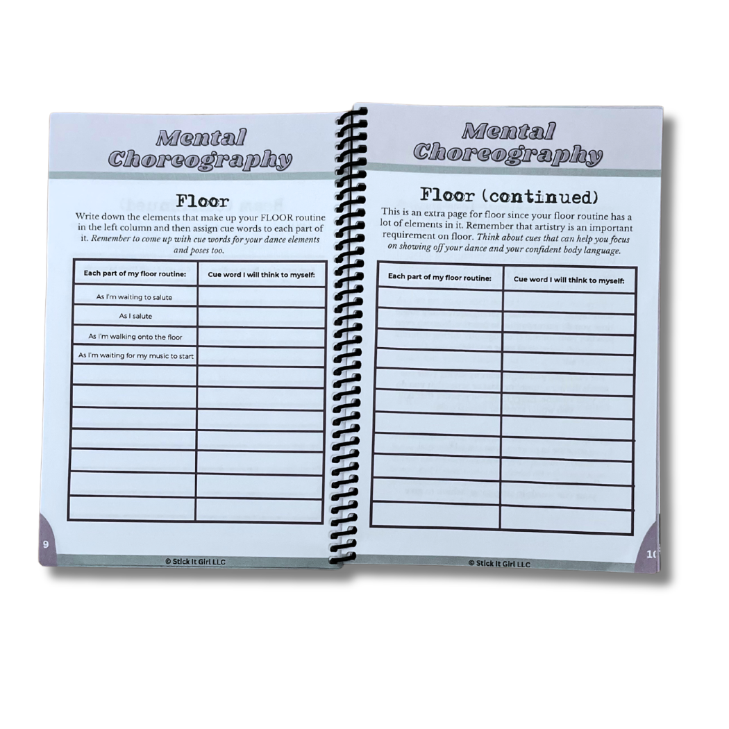 Gymnastics Meet Season Journal (PRE-SALE)