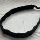 BlingBland Headband in Black for Gymnasts