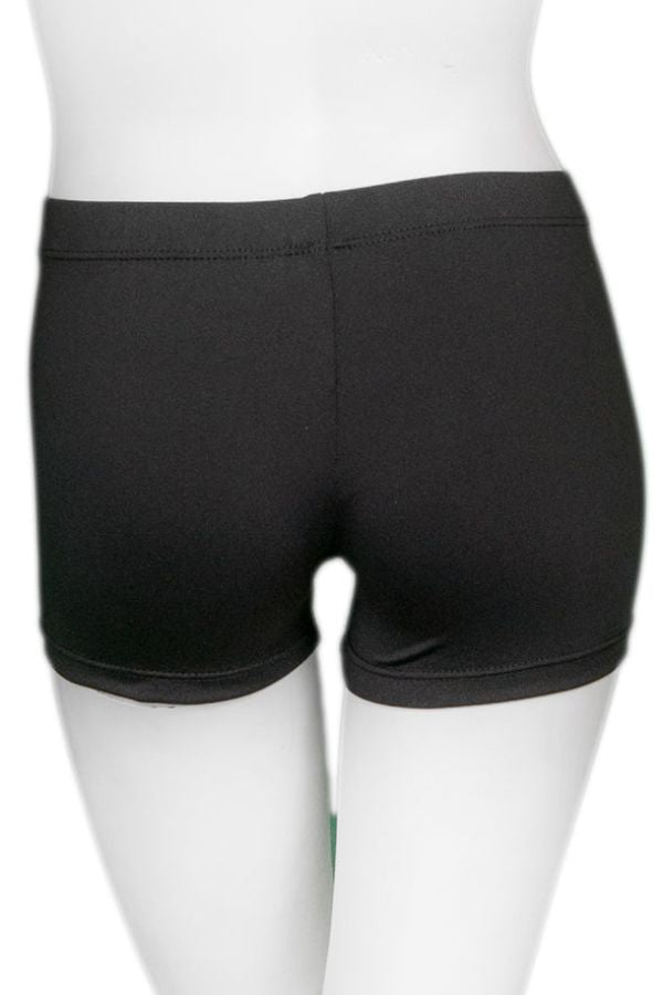 Destira Black Compression Shorts Back - Stick It Girl Boutique