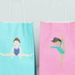 Gymnastics Favor Bag Stickers