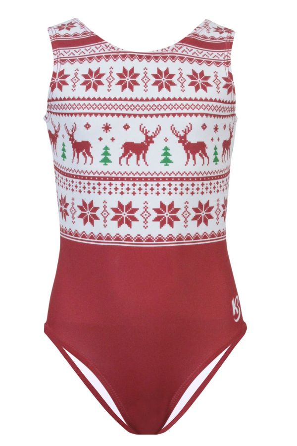 Ugly Red Sweater Leotard