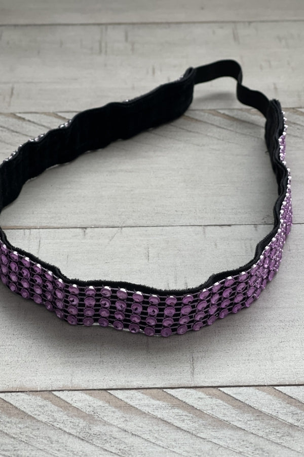 Light Purple Blingband Headband for Gymnasts