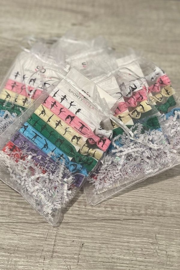 Multicolored Gymnastics Hair Ties - Stick It Girl Boutique
