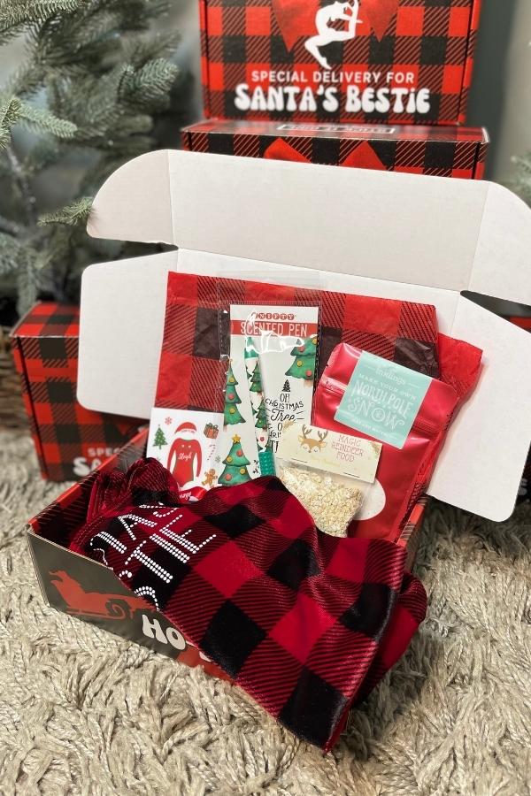 Christmas Gymnastics Box from Stick It Girl Boutique
